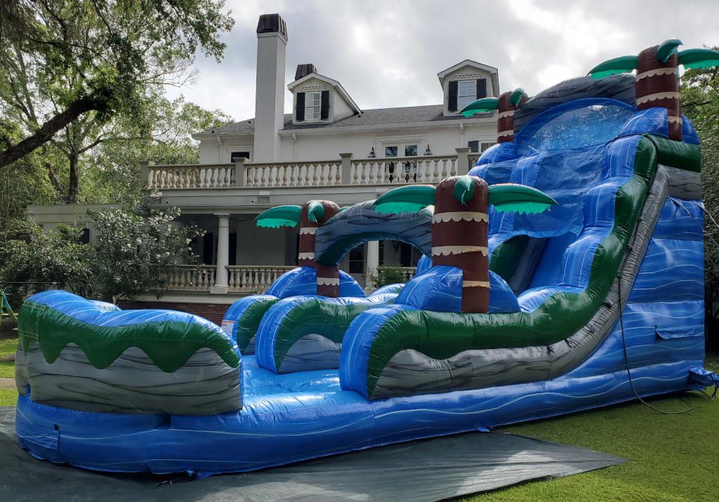 hurricane inflatable water slide
